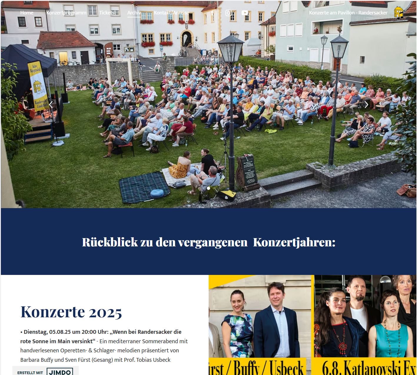 Konzerte am Pavillon